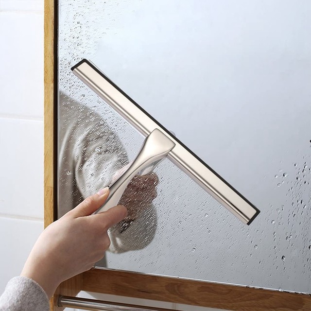 All-purpose Shower Squeegee For Shower Doors, Bathroom, Window And